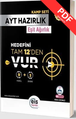 AYT Eşit Ağırlık Sözel Kamp Kitabı 9 Fasikül 3 AYT Denemesi kitap kapağı