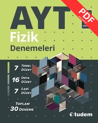 AYT Fizik Denemeleri ( 30'lu ) kitap kapağı
