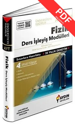 AYT Fizik Ders İşleyiş Modülleri kitap kapağı