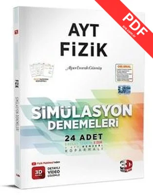 AYT Fizik Simülasyon Denemeleri kitap kapağı