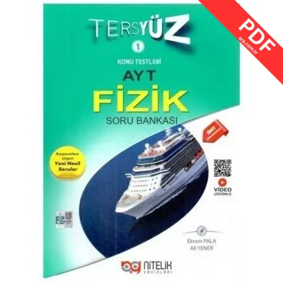 AYT Fizik Tersyüz Soru Bankası kitap kapağı