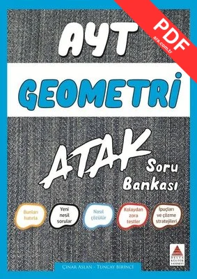 AYT Geometri Soru Bankası Atak kitap kapağı
