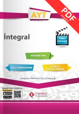 AYT İntegral kitap kapağı