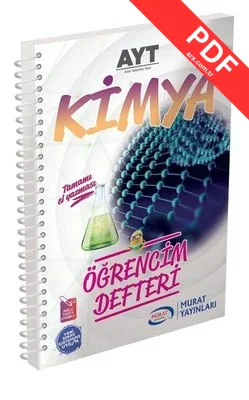 AYT Kimya Öğrencim Defteri kitap kapağı