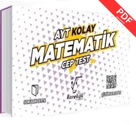 AYT Kolay Matematik Cep Test kitap kapağı