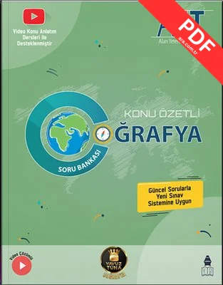 AYT Konu Özetli Coğrafya Soru Bankası kitap kapağı