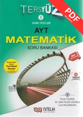 AYT Matematik Tersyüz Soru Bankası kitap kapağı