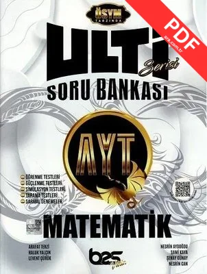 AYT Matematik Ulti Soru Bankası kitap kapağı