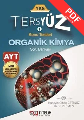AYT Organik Kimya Tersyüz Soru Bankası kitap kapağı