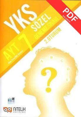 AYT Sözel 7 Deneme Sınavı kitap kapağı