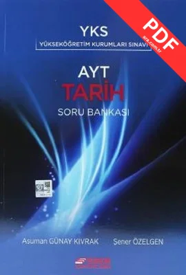 AYT Tarih Soru Bankası kitap kapağı
