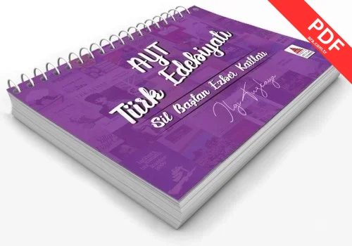 AYT Türk Edebiyatı Sil Baştan Ezber Kartları kitap kapağı