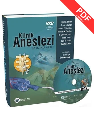Barash Klinik Anestezi+Dvd kitap kapağı