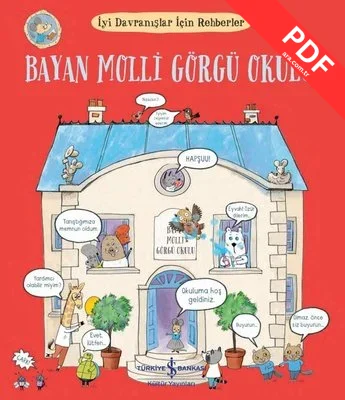 Bayan Molli Görgü Okulu - İyi Davranışlar İçin Rehberler kitap kapağı