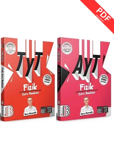 Benim Hocam 2025 YKS TYT AYT Fizik Soru Bankası Video Çözümlü - Barış Akıncıoğlu Benim Hocam Yayınları kitap kapağı
