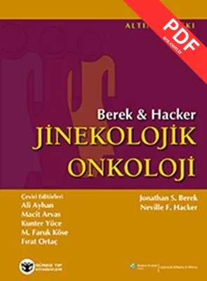 Berek-Hacker Jinekolojik Onkoloji kitap kapağı