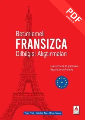 Betimlemeli Fransızca Dilbilgisi Alıştırmaları - A1 kitap kapağı