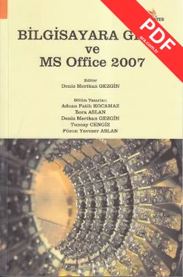 Bilgisayara Giriş ve MS Office 2007 kitap kapağı
