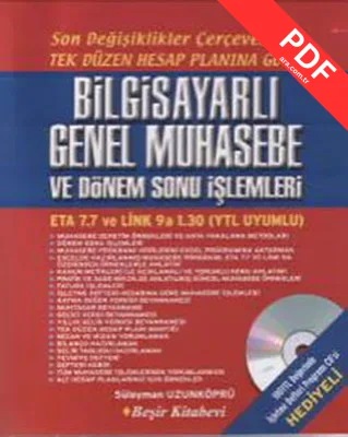 Bilgisayarlı Genel Muhasebe kitap kapağı