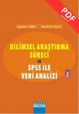 Bilimsel Araştırma Süreci ve SPSS ile Veri AnaliziSPSS 12.0 for Windows kitap kapağı