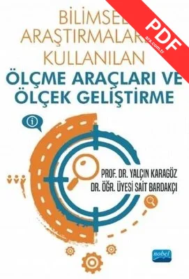 Bilimsel Araştırmalarda Kullanılan Ölçme Araçları ve Ölçek Geliştirme kitap kapağı