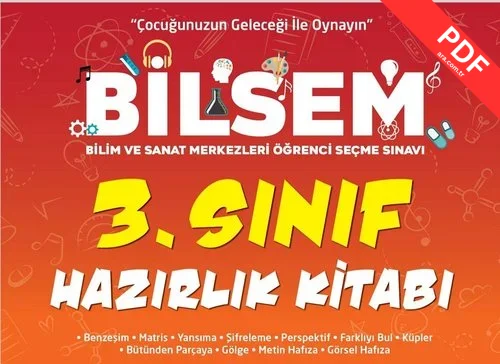 Bilsem 3.Sınıf Hazırlık Kitabı kitap kapağı