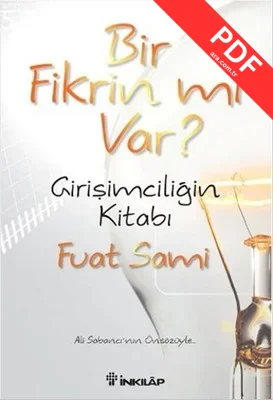 Bir Fikrin Var Mı? kitap kapağı
