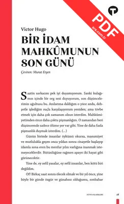 Bir İdam Mahkumunun Son Günü kitap kapağı