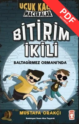 Bitirim İkili Baltagirmez Ormanında kitap kapağı