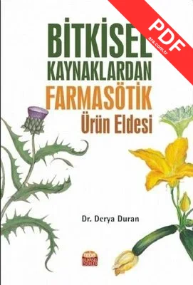 Bitkisel Kaynaklardan Farmasötik Ürün Eldesi kitap kapağı