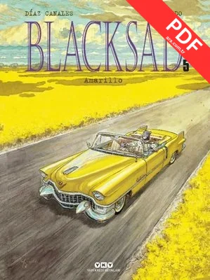 Blacksad 5.Cilt - Amarillo kitap kapağı