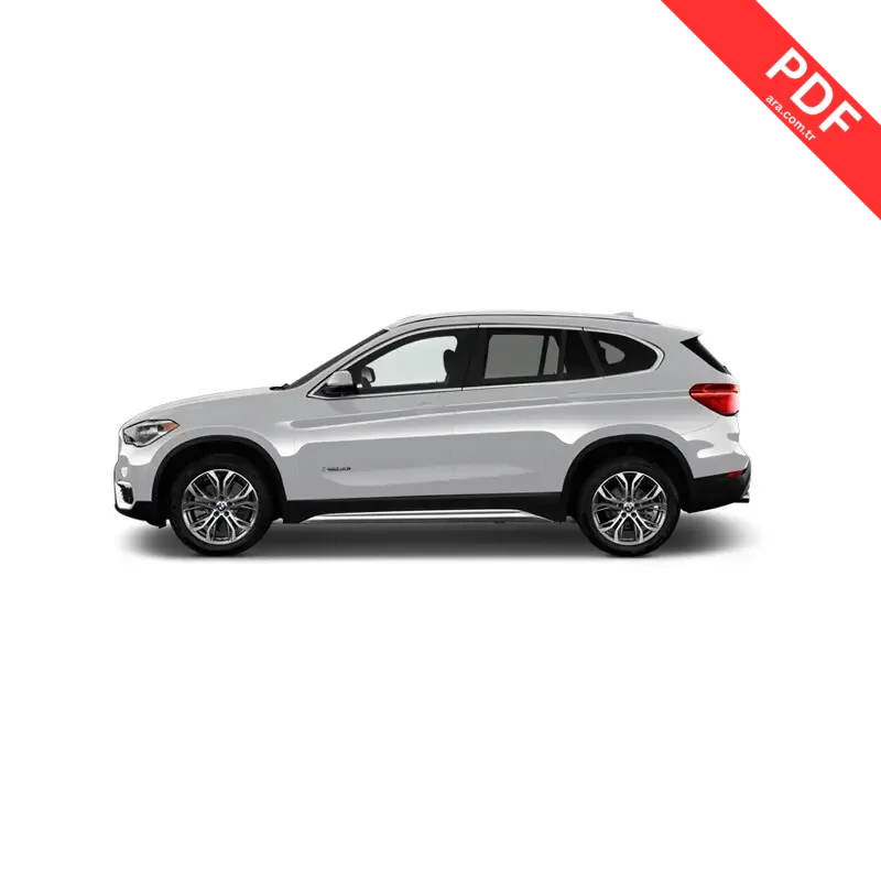 BMW X1 (2025) kılavuz kapağı