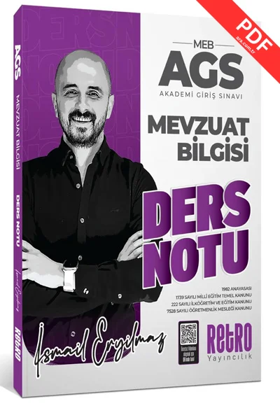 2026 MEB AGS Mevzuat Bilgisi Ders Notu Retro Kitap kitap kapağı
