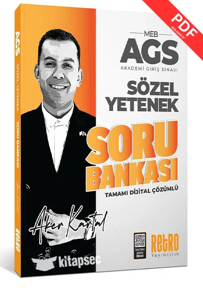 2026 MEB AGS Sözel Yetenek Soru Bankası Retro Yayıncılık kitap kapağı