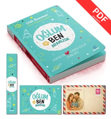 Oğlum ve Ben - Aramızda-Ebeveyn ve Erkek Evlat Günlüğü kitap kapağı
