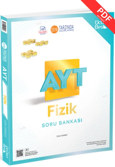 2026 AYT Fizik Soru Bankası Üç Dört Beş Yayınları kitap kapağı