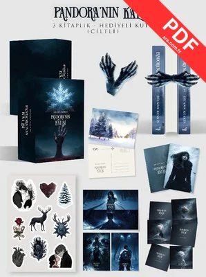 Pandora'nın Kalbi Seti - 3 Kitap Takım Hediye Kutulu kitap kapağı