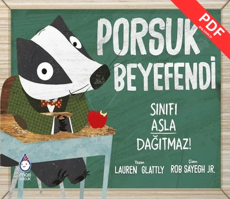 Porsuk Beyefendi Sınıfı Asla Dağıtmaz! kitap kapağı