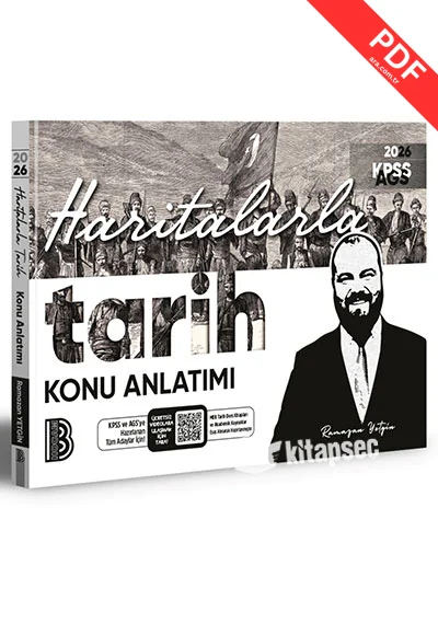 2026 KPSS MEB-AGS Tarih Haritalarla Konu Anlatımı Benim Hocam Yayınları kitap kapağı