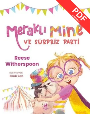 Meraklı Mine ve Sürpriz Parti kitap kapağı