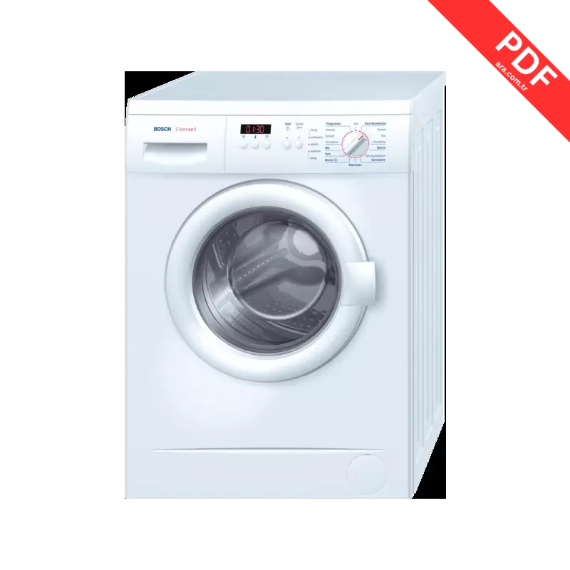 Bosch Classixx 5 WAA28260 kılavuz kapağı