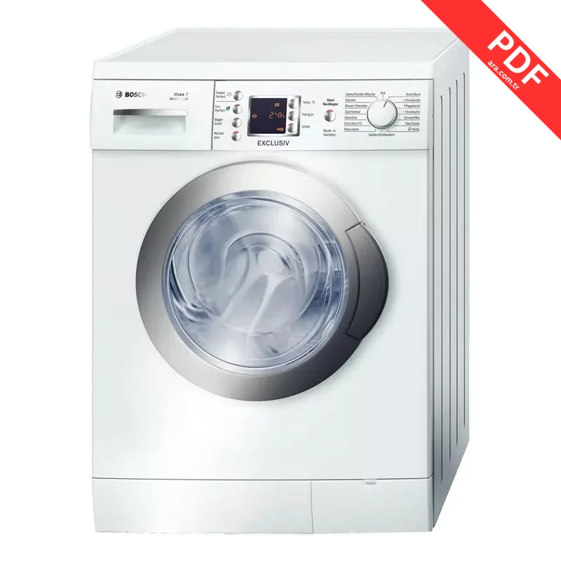 Bosch Maxx 7 VarioPerfect kılavuz kapağı