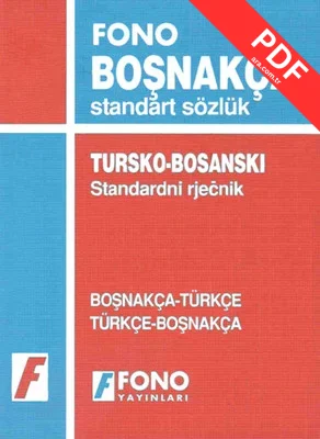 Boşnakça Standart Sözlük kitap kapağı