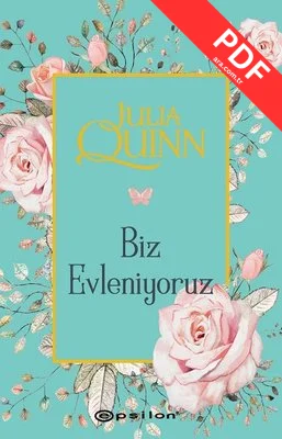 Bridgerton Serisi 8 - Biz Evleniyoruz kitap kapağı