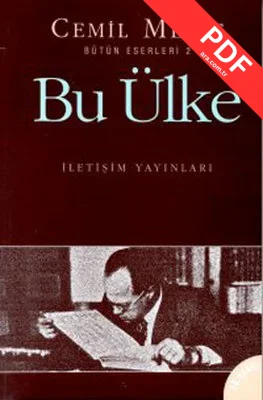 Bu Ülke kitap kapağı