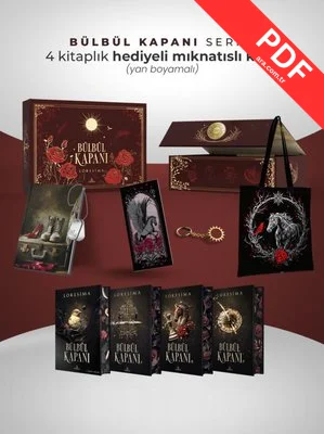 Bülbül Kapanı Serisi - Hediyeli Yan Boyamalı Mıknatıslı Kutu - 4 Kitap Takım kitap kapağı
