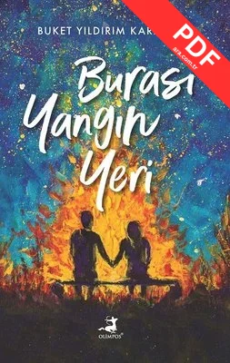 Burası Yangın Yeri kitap kapağı