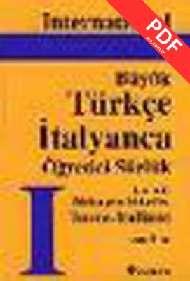 Büyük Türkçe - İtalyanca Öğretici Sözlük kitap kapağı