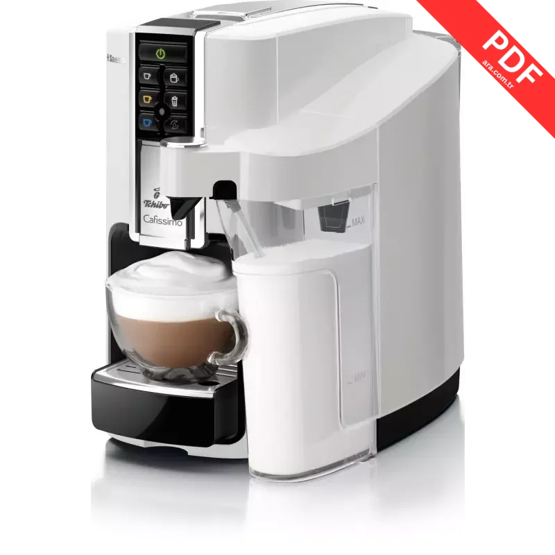 Caffisimo Latte HD8603 kılavuz kapağı