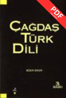 Çağdaş Türk Dili kitap kapağı